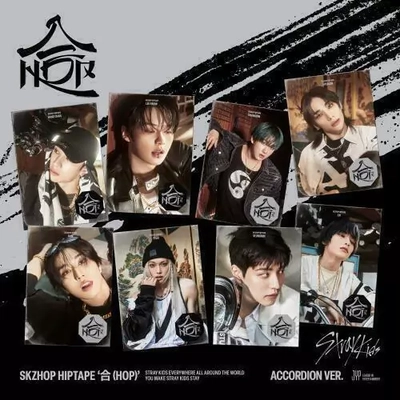 STRAY KIDS - SKZHOP HIPTAPE - VER. ACCORDION RANDOM