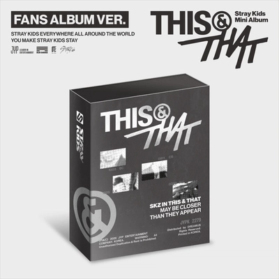 STRAY KIDS - THIS & THAT - VERSION FANS