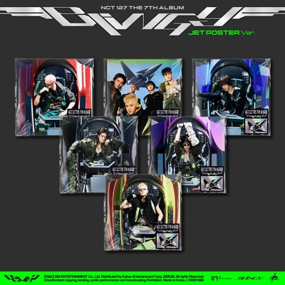  NCT127 - BLINGY VER. JET POSTER RANDOM 