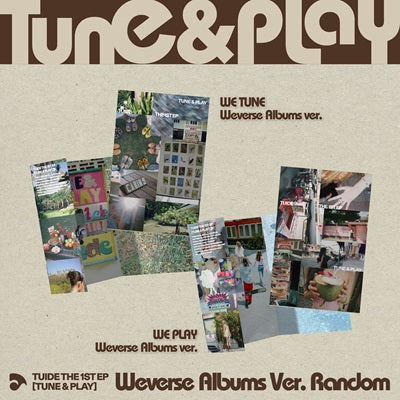 TUIDE - TUNE & PLAY / VER. WEVERSE RANDOM