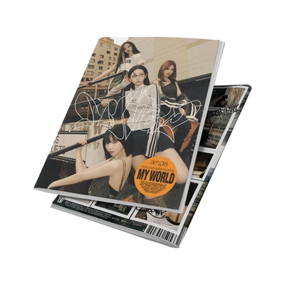 AESPA - MY WORLD - VERSION TABLOID 