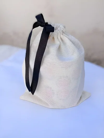 Pack 10 Bolsas Lienzo Cinta 15x20