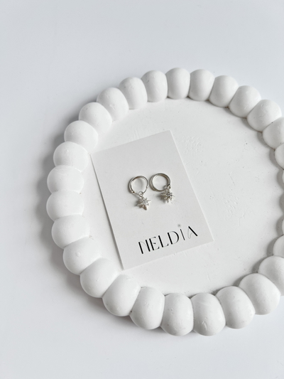 Argollas Destello- Plata 925