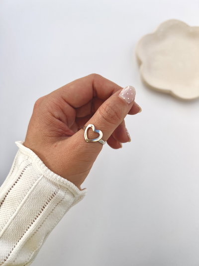 Anillo corazón 1