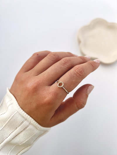 Anillo óvalo 