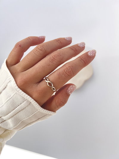 Anillo trenza 