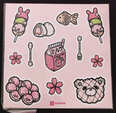 Plancha de Stickers Troquelados | Japon3