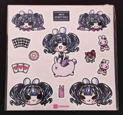 Plancha de Stickers Troquelados | Rabbit hole Miku