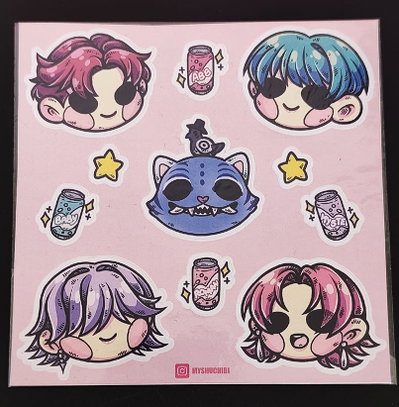 Plancha de Stickers Troquelados | Kpop Demon hunter2