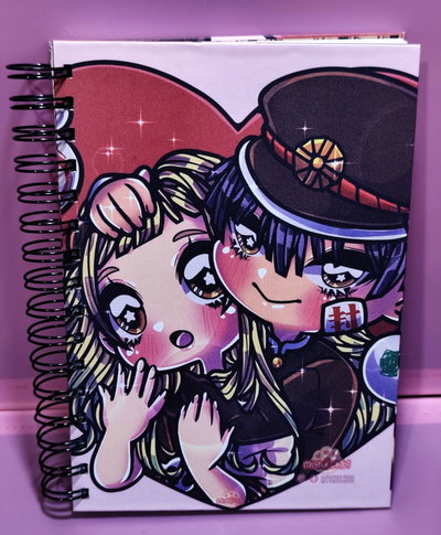 Cuaderno A5 Artesanal – Hanako & Nene Yashiro