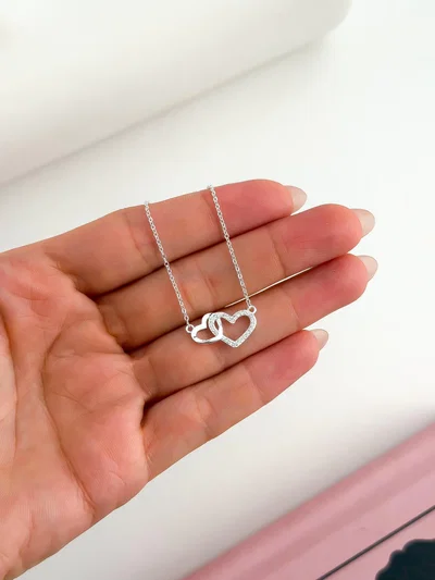 Collar Dos Corazones