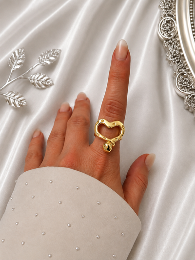 Anillo Corazón Open