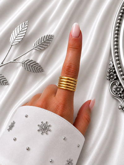 Anillo Espiral Luxe L