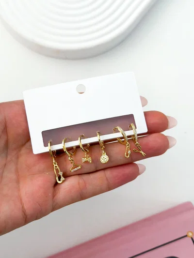 Set Argollas Delicate
