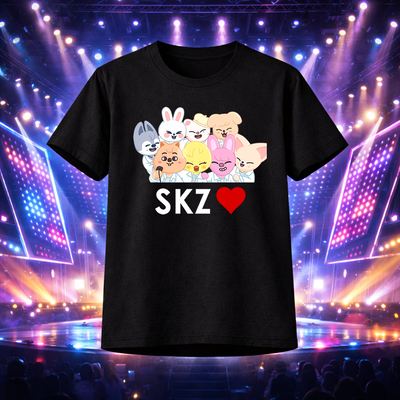 Remera Stray Kids (skzoo)