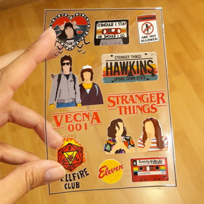 Sticker Stranger Things