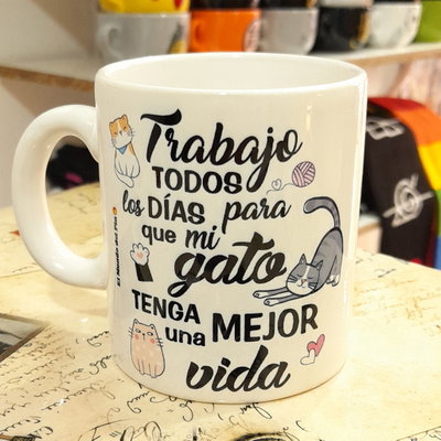Taza Michi (Trabajo para ellos)