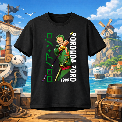 Remera One Piece (Zoro)
