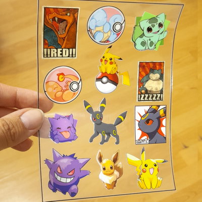 Sticker Pokemon