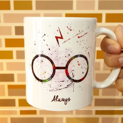 Taza Lentes Harry Potter
