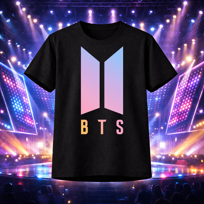 Remera BTS (logo)
