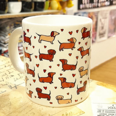 Taza Perros (perro Salchicha)