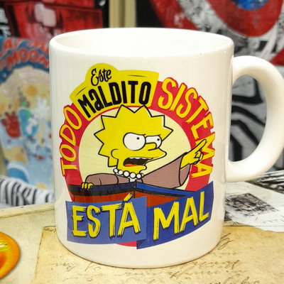 Taza Simpsons (Lisa)