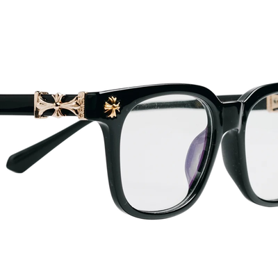 Lentes Chrome Hearts - Gold