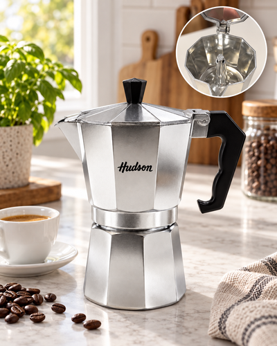 Cafetera Italiana Hudson – tamaño grande