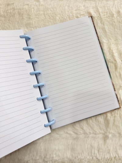 Cuaderno A5 con sistema de discos tapa dura