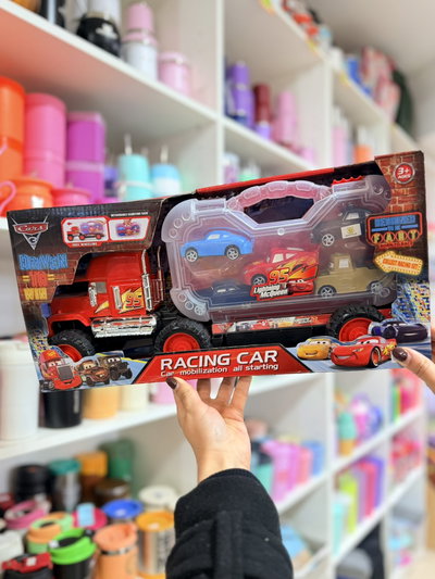 Colección Cars | camión Mack + valija de autos importado