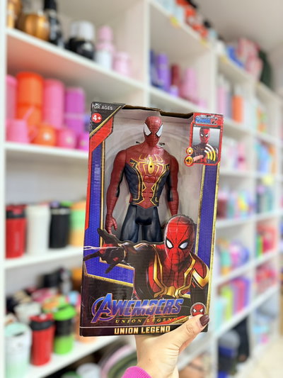 Spiderman Red con sonido en caja