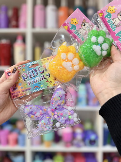 Squishy glitter & lentejuelas importado