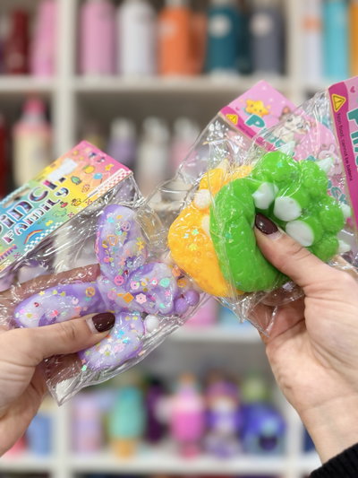 Squishy glitter & lentejuelas importado