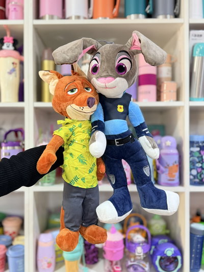 Peluches Zootopia Judy & Nick 60cm