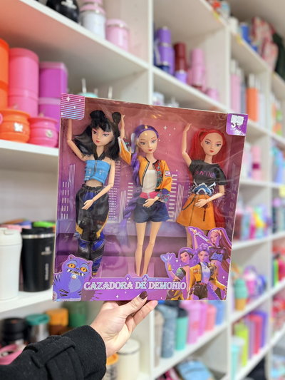 Guerreras K-POP en caja X3