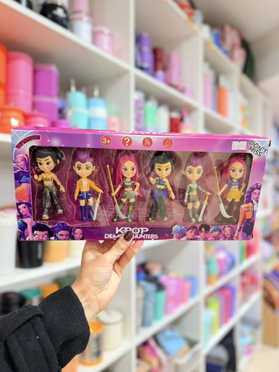 Muñequitas de colección guerreras K-POP X6 importada