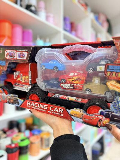 Colección Cars | camión Mack + valija de autos importado