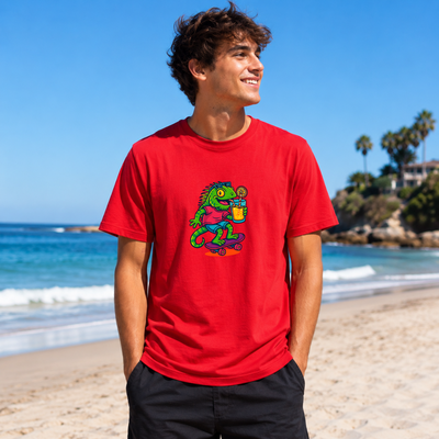 Remera, Iguana rider