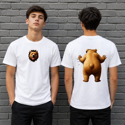 Remera, oso curioso