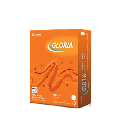 Repuesto de Hojas Gloria N”3 Rayadas 480 hs
