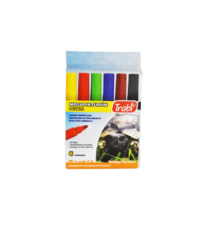 Marcadores Trabi Megapinturon x 6 u.