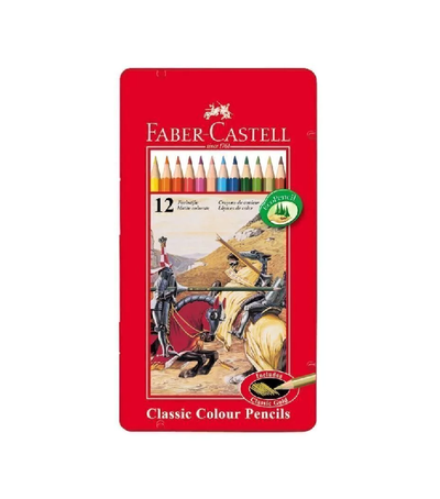 Lápices de Colores Faber Castell Lata 12 u.
