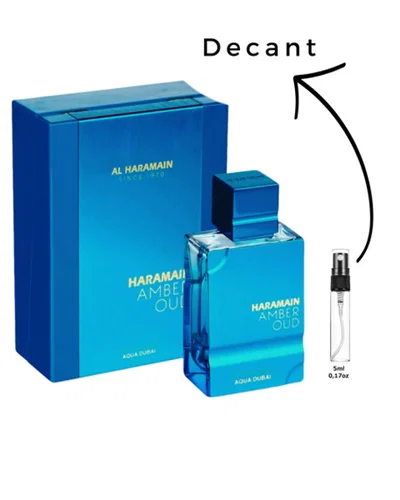 Decant 5ML Amber Oud Aqua Dubai