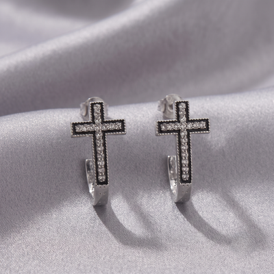 Aros Cruz Strass