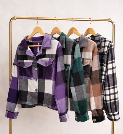 Camisaco cuadros talle 2 3 4