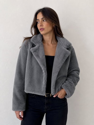 Saco de piel Oversize Talle 2 al 4