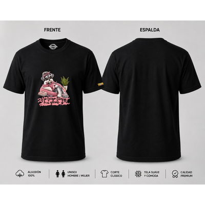 Toonish, Remera  no tengo tiempo femenino