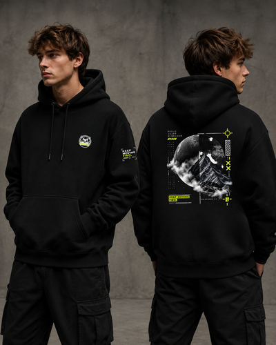Beaver, Hoodie " keep moving fwd"