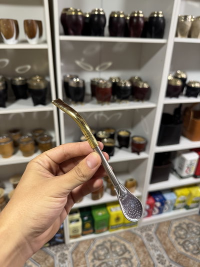 Bombilla Pico Bronce